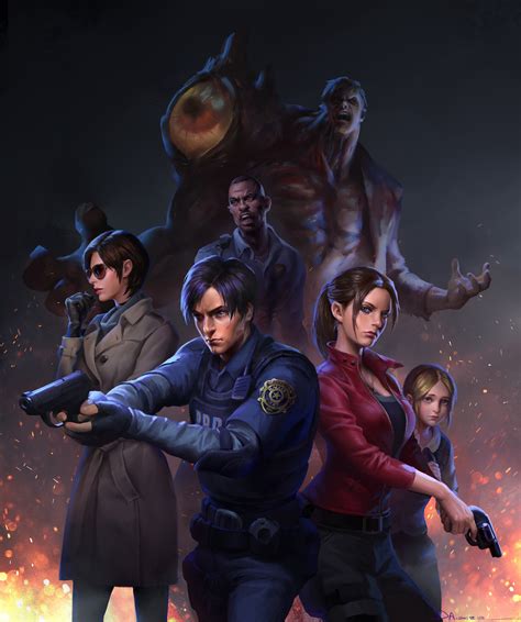 resident evil deviantart|resident evil 2 remake fan art.